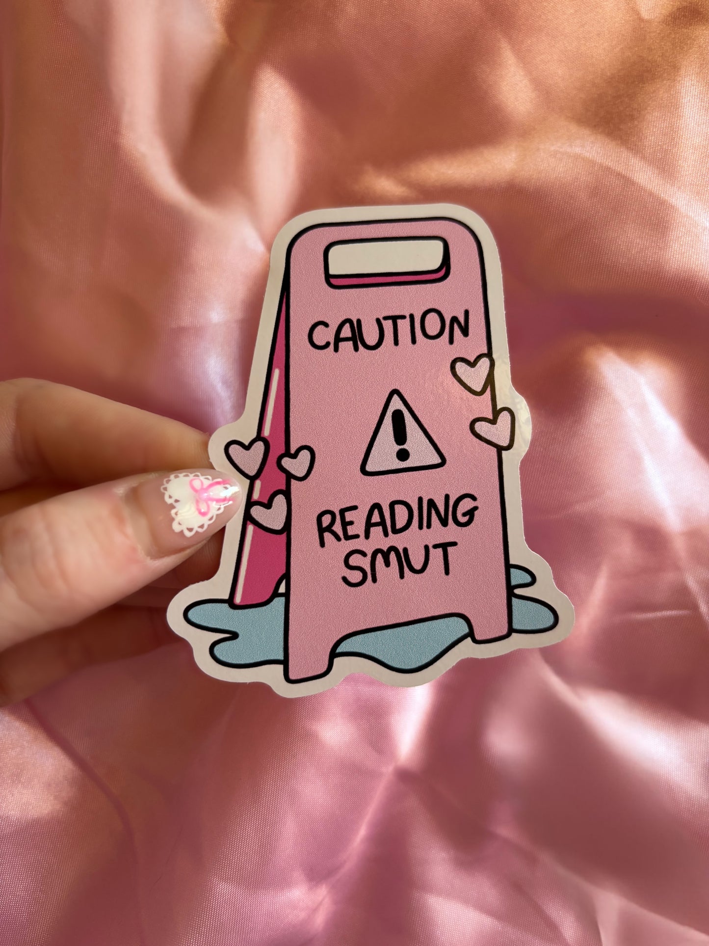 Read at your own risk Sticker