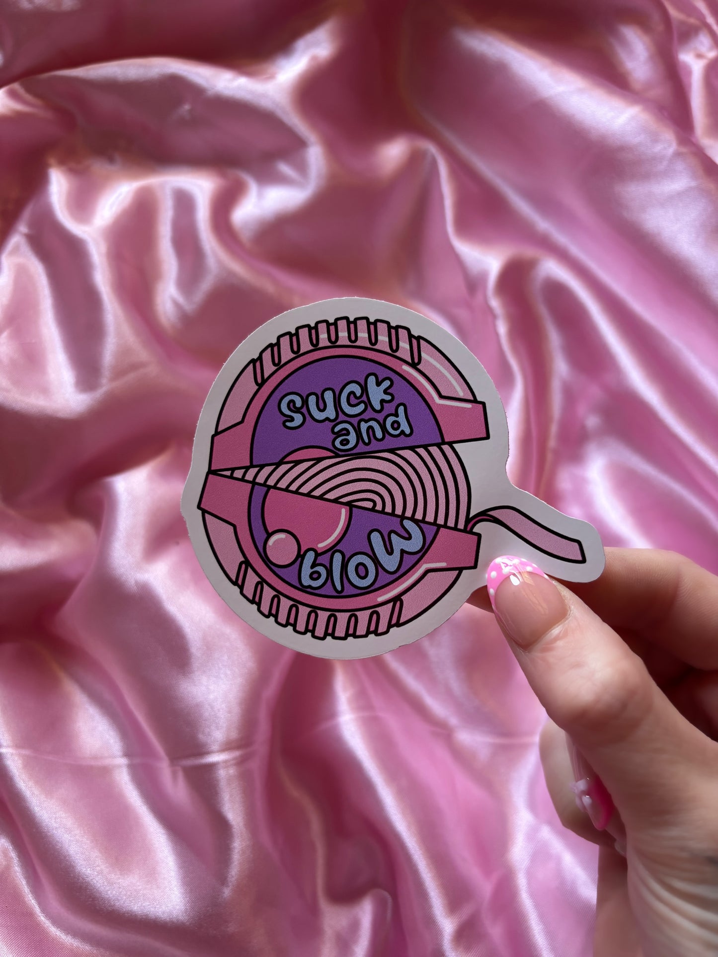 Blow me bubblegum Sticker
