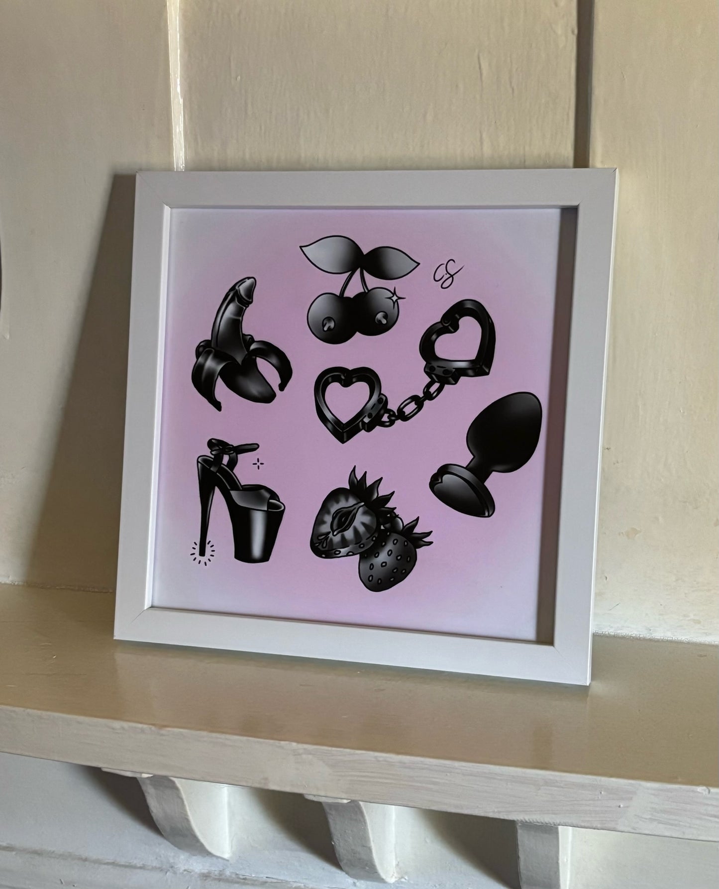 Kinky kicks and sweet treats Print