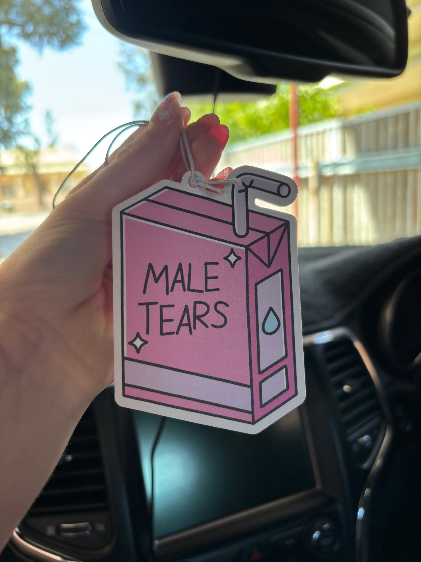 Male tears car Air Freshener