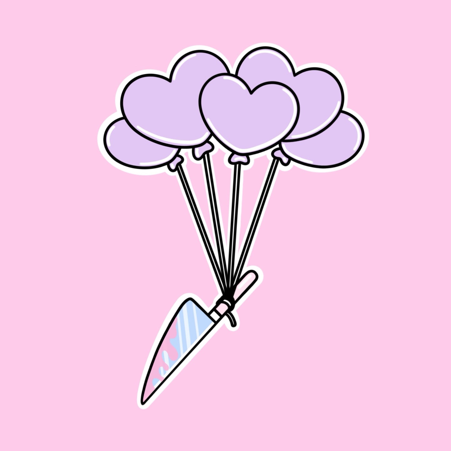 Love is in the air Sticker