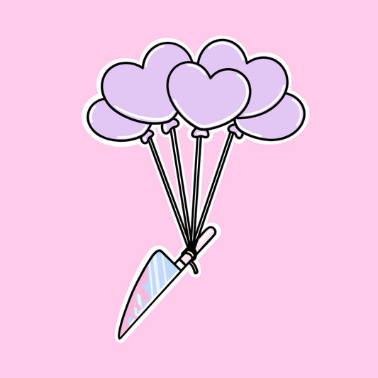 Love is in the air Sticker