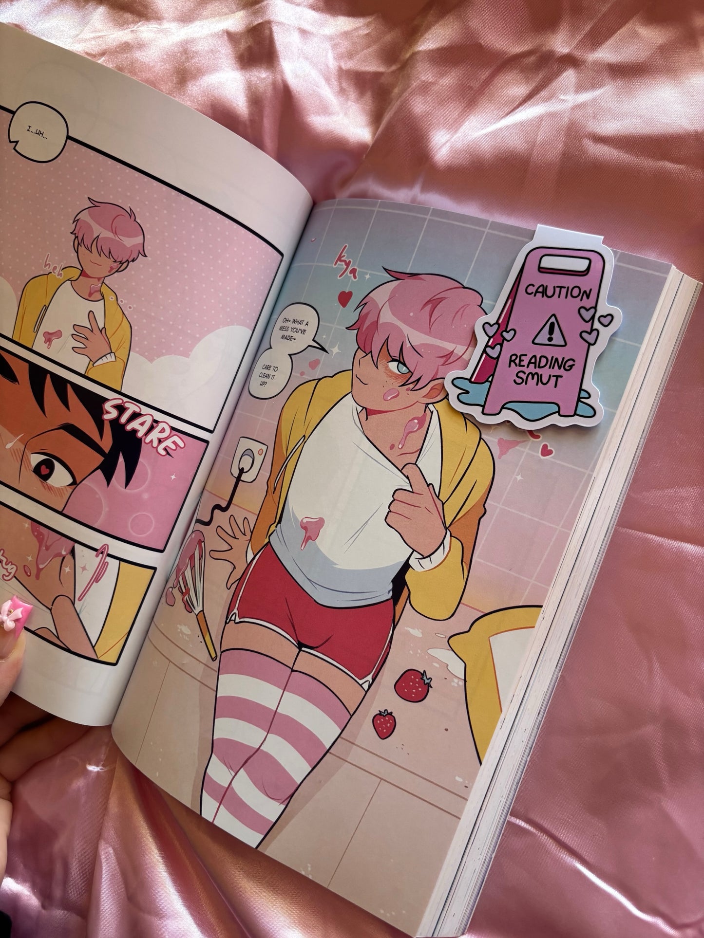 Read at your own risk Magnetic Bookmark