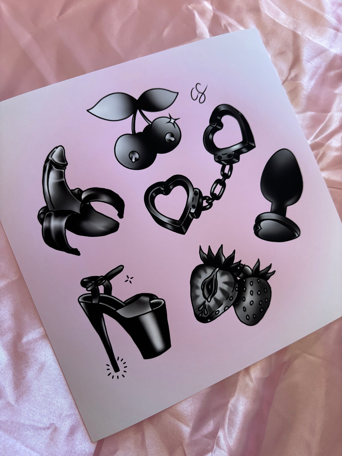 Kinky kicks and sweet treats Print