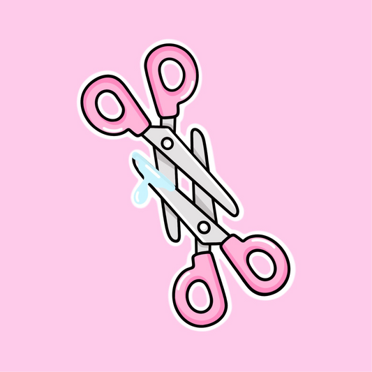 Scissor sluts Sticker