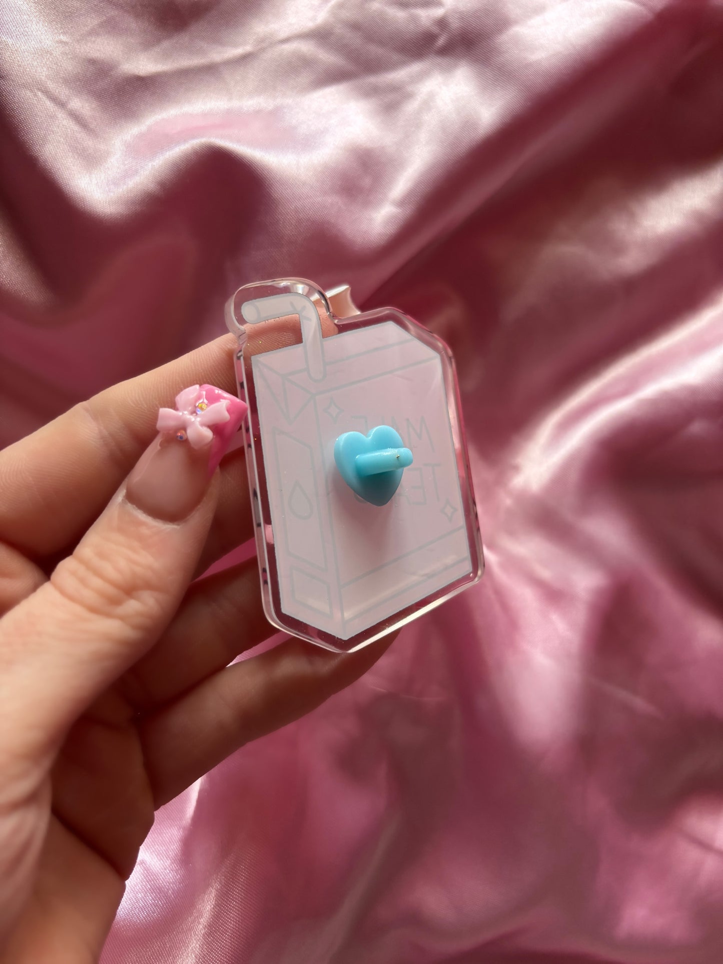 Straight from the heart (and eyes) Acrylic Pin