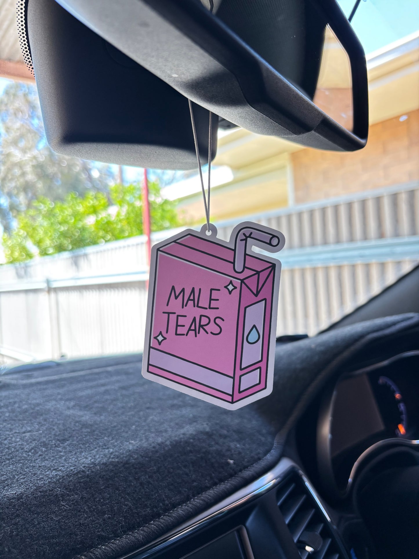 Male tears car Air Freshener