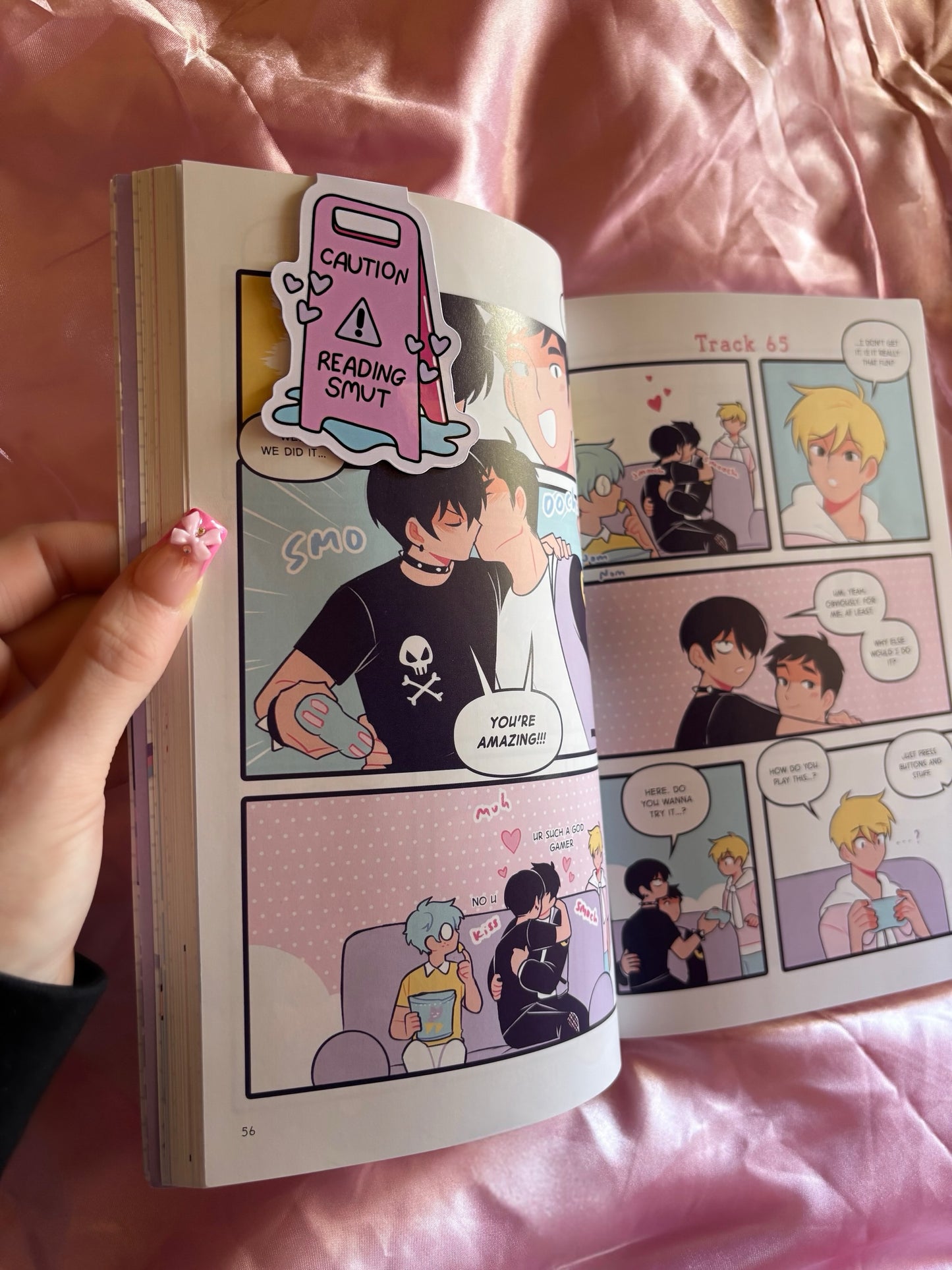 Read at your own risk Magnetic Bookmark