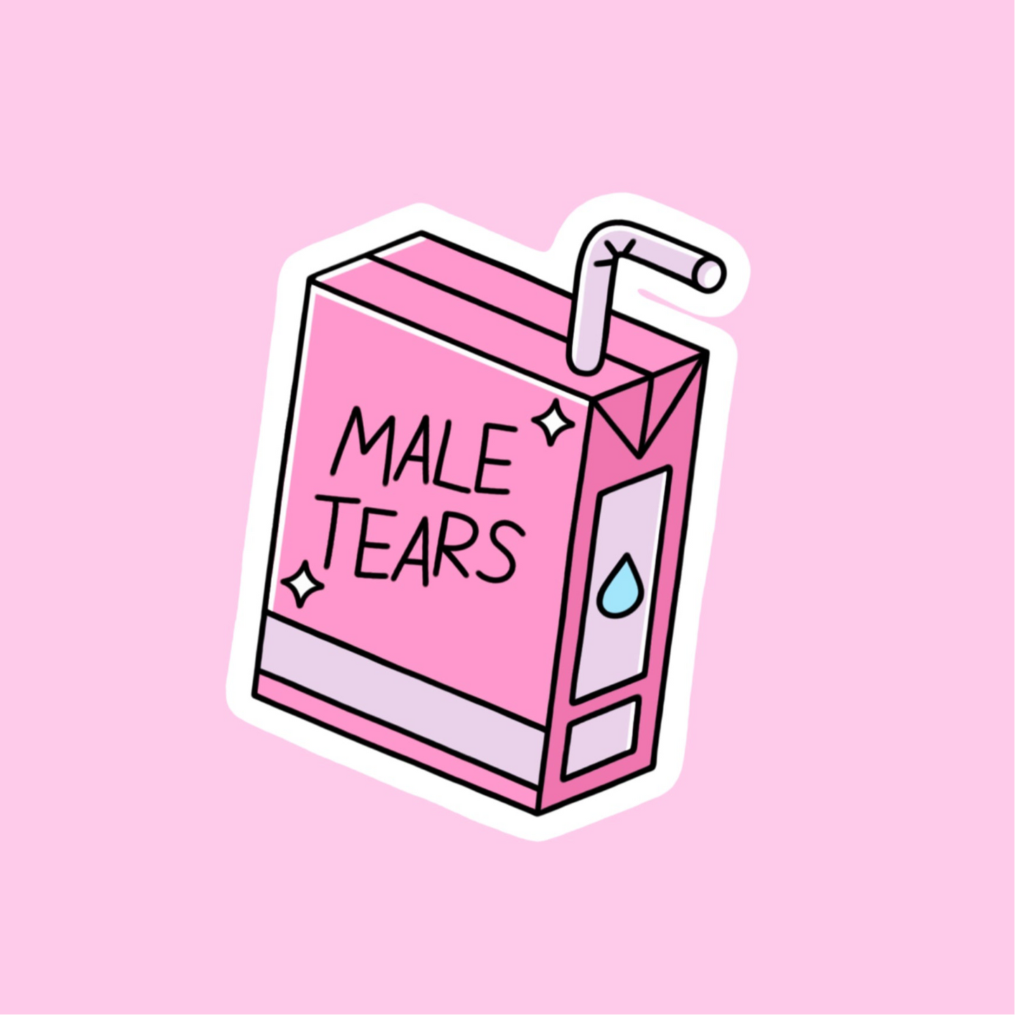 Straight from the heart (and eyes) Sticker