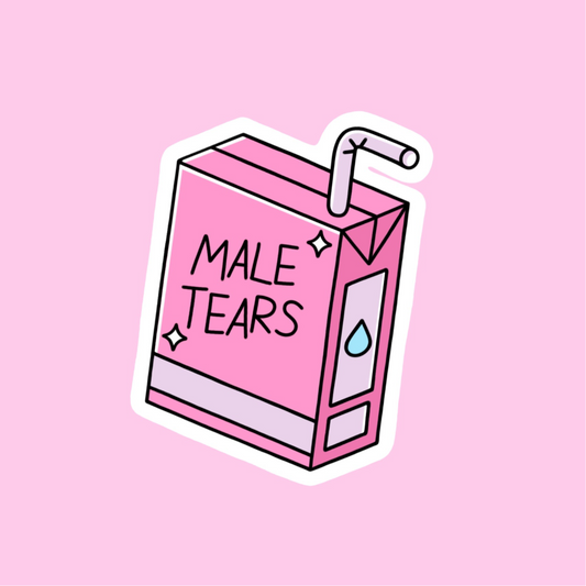 Straight from the heart (and eyes) Sticker