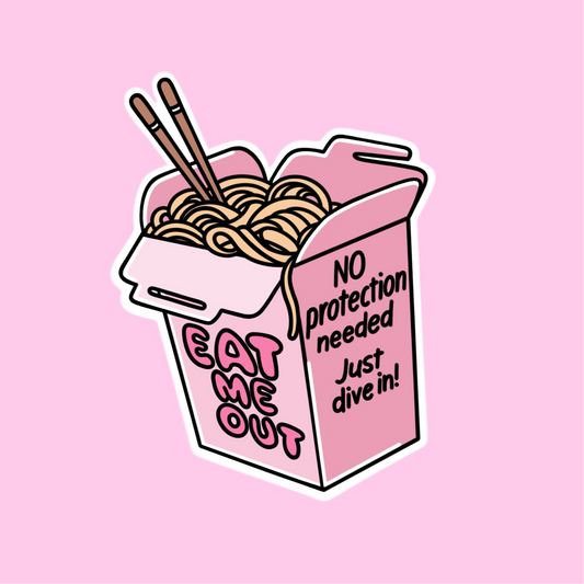 Pussy pad thai Sticker